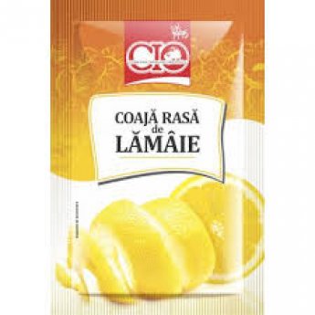 Scorza di limone grattugiata "Cio" (10g)