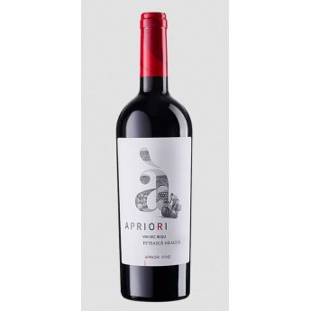 Vino "Apriori" rosso secco, Feteasca Alc.13,5% (0,75 l)