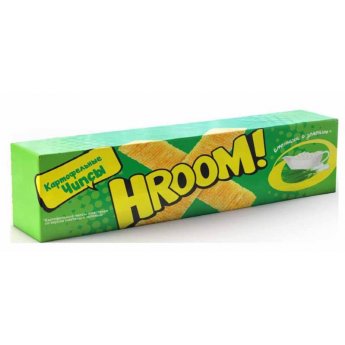 Patatine "Hroom" fritte con panna acida ed erbe aromatiche (50g) Patatine "Hroom" fritte con panna acida ed erbe aromatiche (50g)