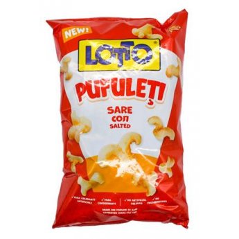 Snack "Lotto" di bastoncini di mais con sale (90gr)